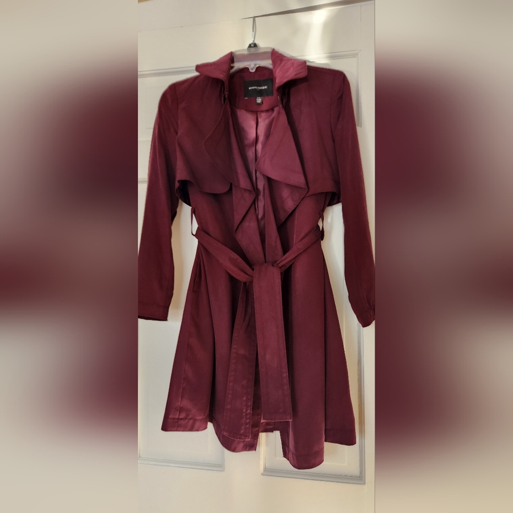 Banana Republic coat burgundy
